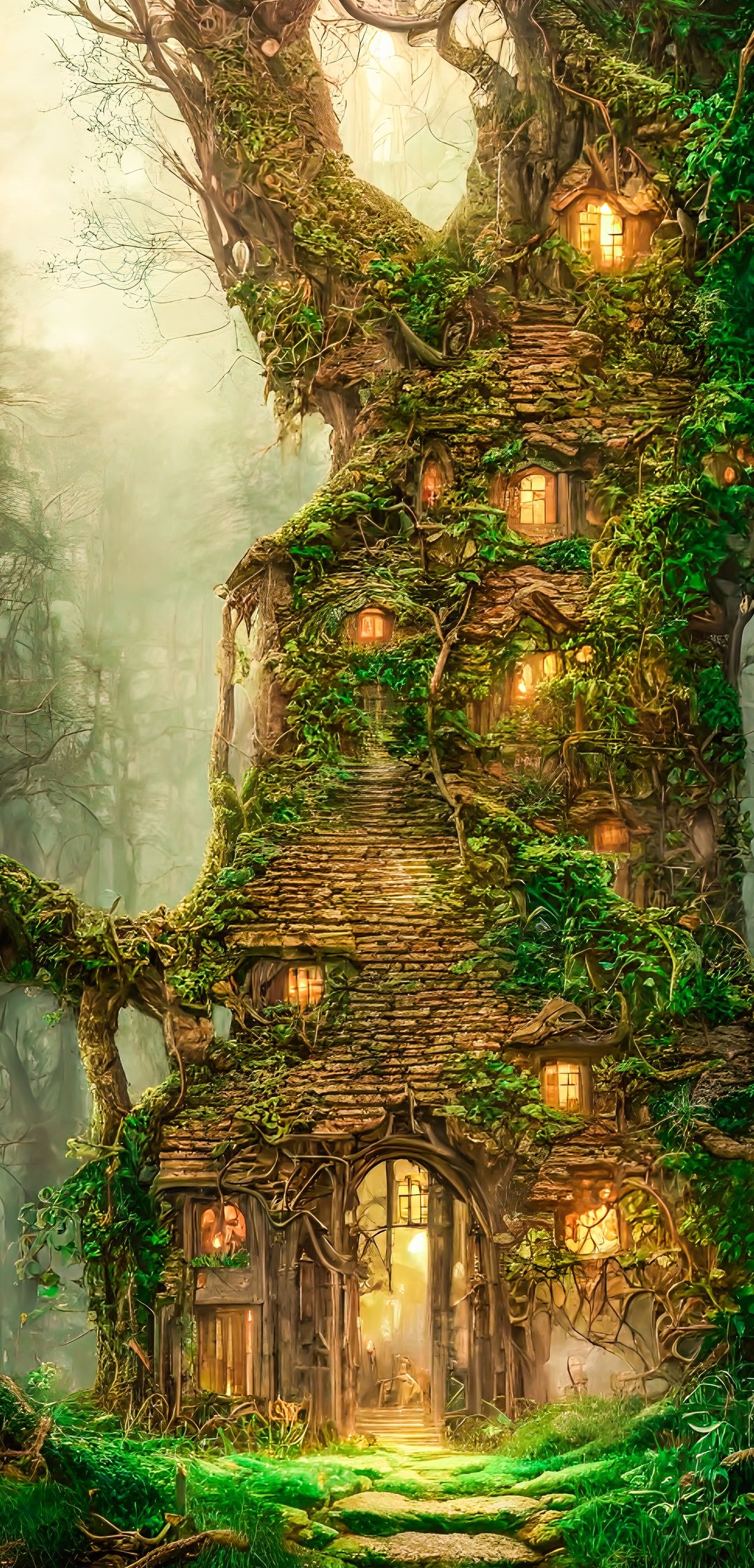 Tree Home Nature HD